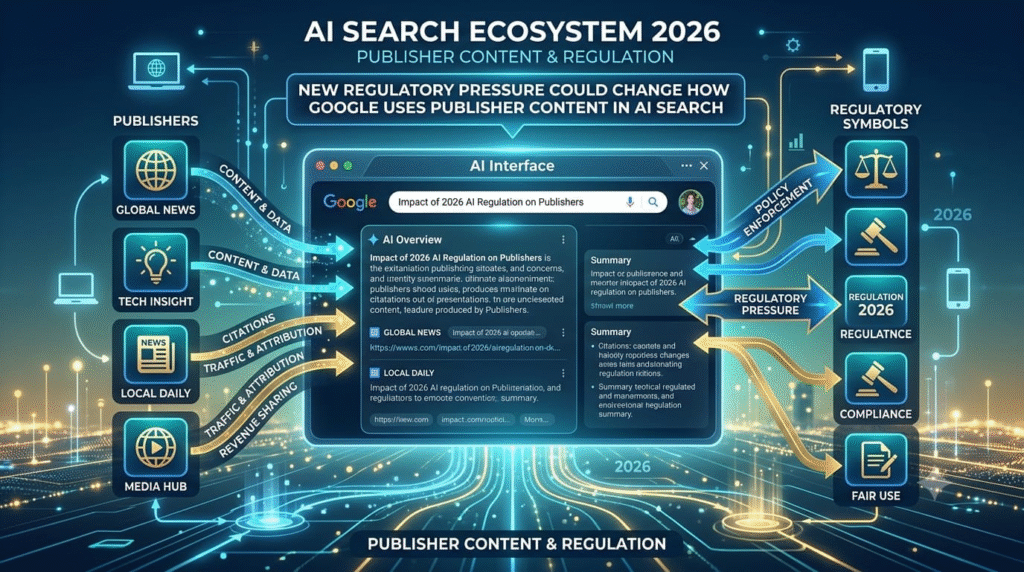 New Regulatory Pressure Could Change How Google Uses Publisher Content in AI Search