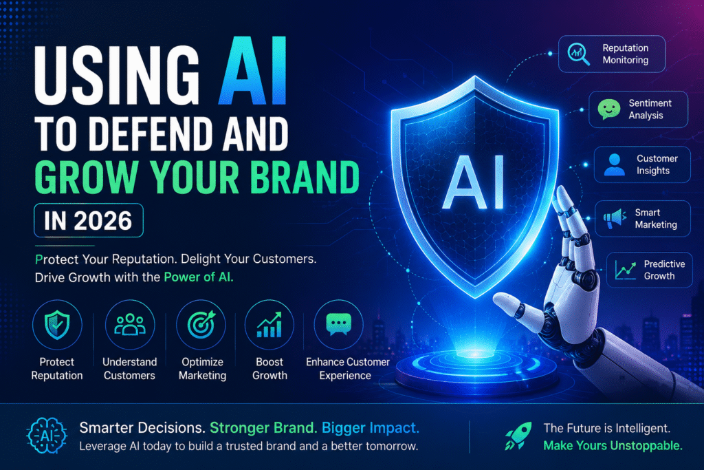 Using ai to defend and  grow your brand in 2026